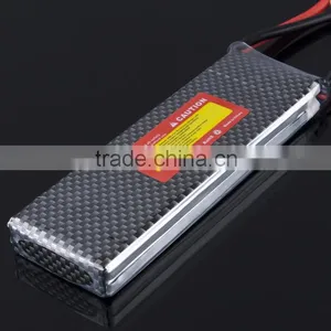 Tiger 7.4V 3500mAh 70C Lipo Battery With High Power for T-REX 450, Etc thumbnail-1