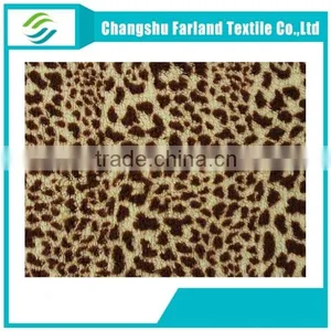 Cheetah Print Shu Velveteen Fabric for Sofa thumbnail-3