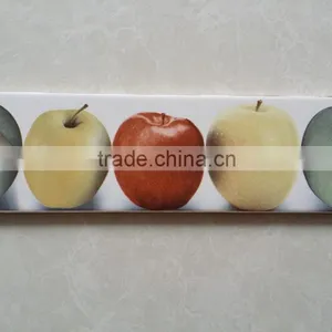 3D Digital Inkjet Arrow Sharped Interlock Border Tile thumbnail-1