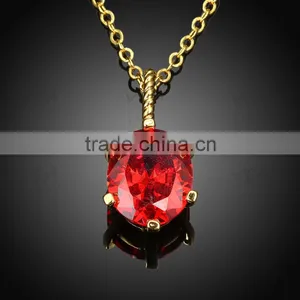 Zircon Gold Plated Necklace for Girls,vintage Gold Plated Necklace thumbnail-6