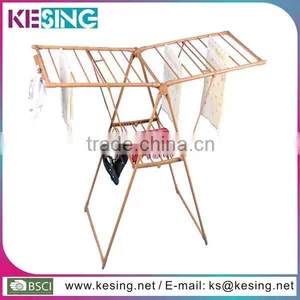 High Quality Fodling Steel PVC Clothes Drying Rack thumbnail-1