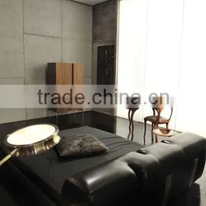 Modern Design Bedroom Furniture Set Genuine Leather Trundle Bed and Wood Bedroom Set thumbnail-1