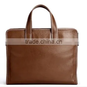 2014 Famous Brand Custom Mens Leather Messenger Bag Laptop Briefcase Wholesale Handbag China thumbnail-4
