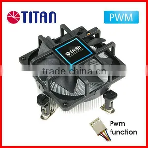CPU Intel LGA 775 Motherboard PWM Controller Frameless Fan Aluminum Fin Cooler thumbnail-1