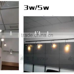 Lighting Track System Accessories 1 Meter 2 Wires Aluminum Track Light Rail, LED Light Track Rail thumbnail-3