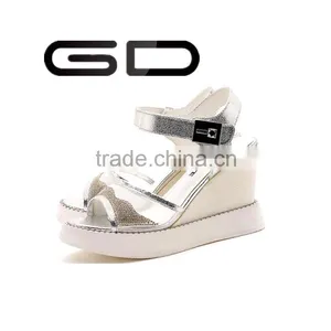 GDSHOE European Ladies Fancy PU Sandals Shoes thumbnail-5