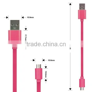 2016 China Wholesale Double Micro Usb Data Cable Micro Usb Charging Cable thumbnail-2