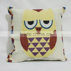 Plus New Style Decorative, Sofa Car Love Couple Retro Cushion Linen Cotton Print Cushion Cover Throw Pillow Case Checkout thumbnail-1