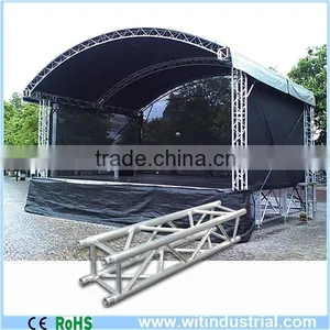8x6m Aluminum Truss ARC Roof Stage thumbnail-1