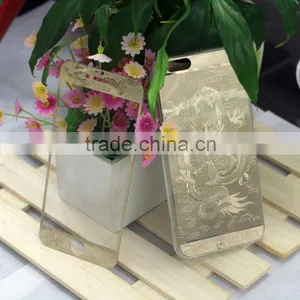 Dragon Stylish Tempered Glass for 6G 6plus 4.7" 5.5" Gold Silver thumbnail-5