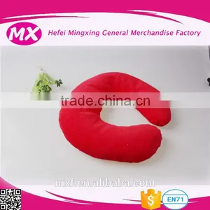 Warm and Cool Flax Seed and Lavender Massage U Shape Neck Pillow From China Factory thumbnail-2