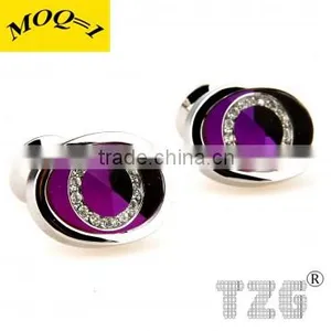 TZG00140 Fashion Stone Cufflink thumbnail-1