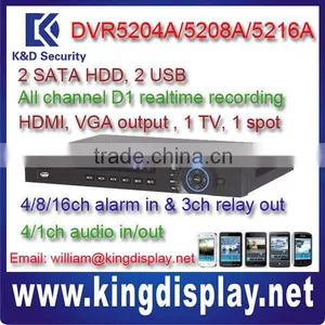 DVR5204A Rearview Mirror Manual Car Poe Camera Car Dvr DVR5216A hd Dvr Manual Mobile Dvr 2014 China Car Dvr DVR5208A h 264 Dvr thumbnail-1