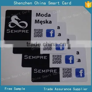 4C Printing Discount Membership PVC Card With Serial Barcode Number thumbnail-2