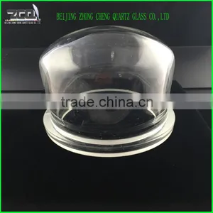 Quartz Glass Bell Jar With Flange thumbnail-2
