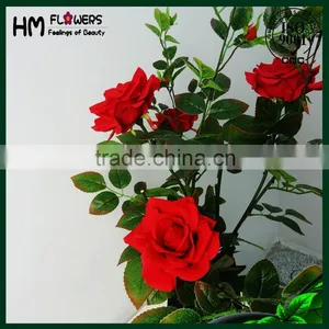 Real Touch Artificial Flower Rose Tree thumbnail-2