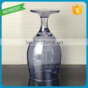 Gift Drinking Color Wine Glass Goblet Human Blown Purple Color Glass Cup Goblet Drinking Wine Glasses thumbnail-3