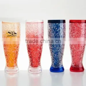 2015 Double Wall Gel High Freezer Glass,frosty Glass,ice Glass,pilsner Glass thumbnail-1