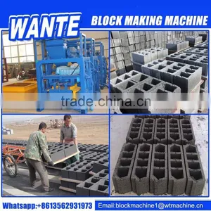 QT40-1semi Automatic Brick Machine for Myanmar thumbnail-2