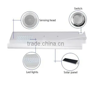 30w Solar Led Street Light All in One, Stand Alone Solar Lamp thumbnail-3