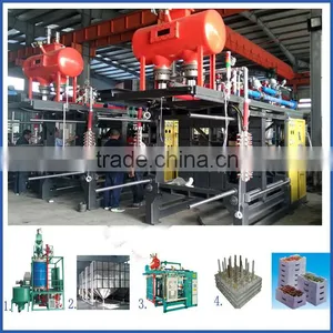 Automatic Hydraulic Clamping Systems Plastic Eps Shape Moulding Machine thumbnail-1