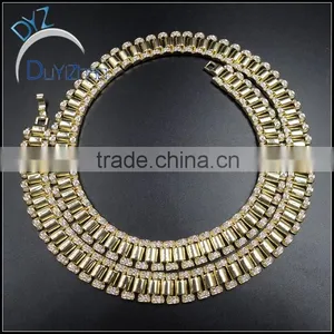 Hip Hop Men's Necklace Jewelry, Hip Hop Gold Necklace for Men Quality Choice thumbnail-5