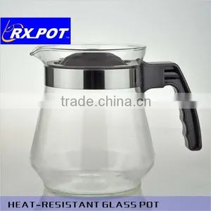 Pyrex Glass Teapot With Infuser/coffee Tea Set/blooming Tea Pot thumbnail-4