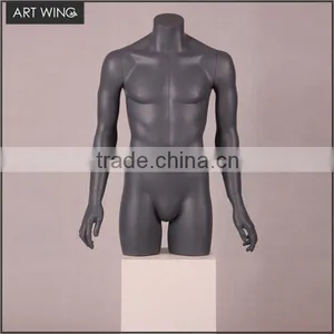 Half Body Male Foam Torso Mannequin With Stand on Sale thumbnail-1