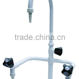 Three Ways Bench-top Flexible Gooeseneck Lab Faucet Quality Choice thumbnail-2