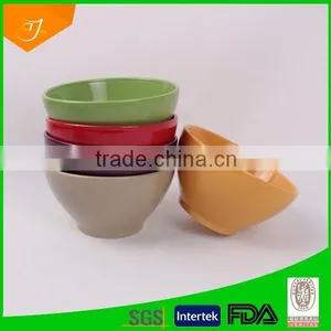 Bowl Ceramic Colour Glazed thumbnail-1