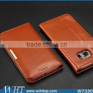 Wallet Case for Samsung Galaxy S7, Genuine Leather Case for Samsung S7 Quality Choice thumbnail-4