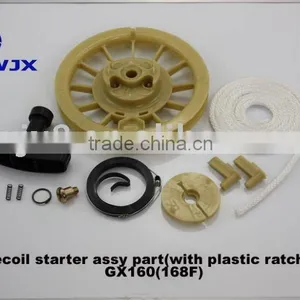 Recoil Starter Assemblies For Generator Part (With Steel Plastic Ratchet)GX160(168F) thumbnail-1