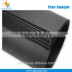 110gsm-530gsm Black Core Paper High Quality Rolls Black Core Paper thumbnail-3