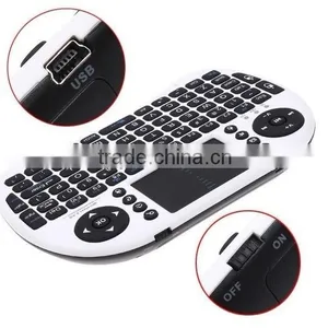 ENY Hot I8 2.4GHz Black Cheap Mini Wireless Keyboard for Smart Tvs thumbnail-3
