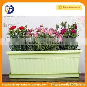 Rectangular Shape Plastic Flower Pot thumbnail-1