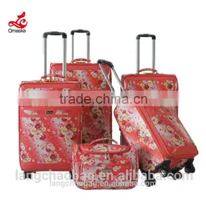 Colorful Flower Luggage 6 Models Luggage Sets thumbnail-1