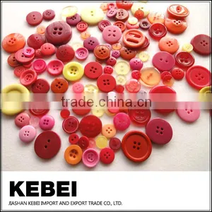 Colourful 2 Holes and 4 Holes Fancy Decorative Buttons Made in China thumbnail-3