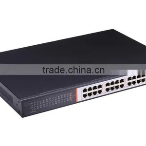 Atongda 10/100/1000Mbps 24 Port 1000M Fiber POE Switch 2 SFP Combo PoE Switch thumbnail-2