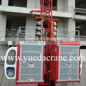Double Basket Construction Elevator 2000kg thumbnail-1