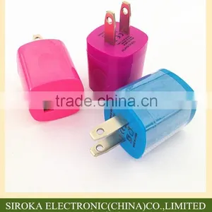 For IPhone Electronic US Plug AC Wall Travel Charger Adapter With 5V 1A/1.5A Output thumbnail-2