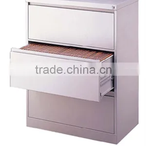 Steel Office Furniture Filing Cabinet With 3 Drawers thumbnail-1