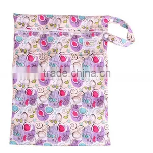 2016 Happy Flute Waterproof Double Zipper High Quality Wet Bag Mom's Good Helper thumbnail-2