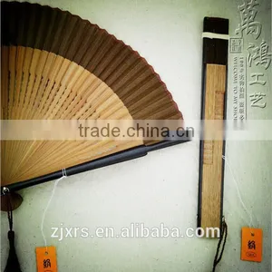 Paint High-grade Silk Wholesale Silk Folding Fan Zhushan Best Male Fan Folding Fan Chinese Wind WDF001 thumbnail-2