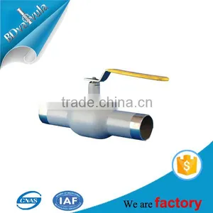 BD VALVULA Dn25 Welding Ball Valve for Oil Industry Pipe Supply thumbnail-1