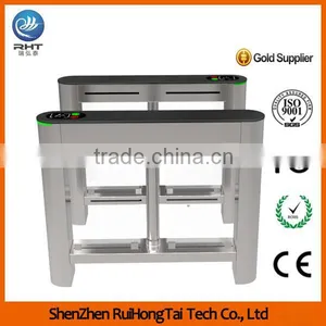 Supermarket Mechanical Turnstile Semi-automatic Gateway Rfid Swing Turnstile Gate thumbnail-1