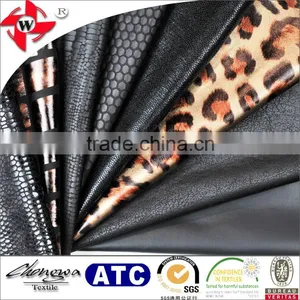 Wholesale Designer 95 Polyester 5 Elastane Snakeskin Leather Look Fabric thumbnail-4