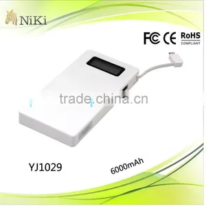 6000mAh Power Bank for IPhone,iPad,iPod and Mobile Phones thumbnail-1