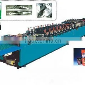 Three-side Sealing Bag-making Machine With Automatic High-Speed and Zipper Standing thumbnail-1