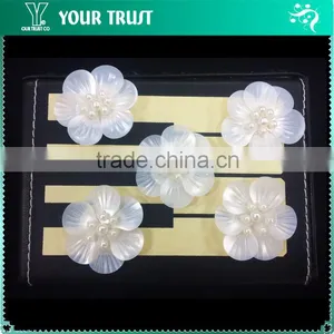 Handmade White Pearl Shell Sequin Decorative For Dresses Gift Crafts thumbnail-1