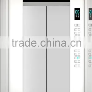 Commercial/hotel/passenger Elevator for 6 Person With Golden Cabin Wall thumbnail-4